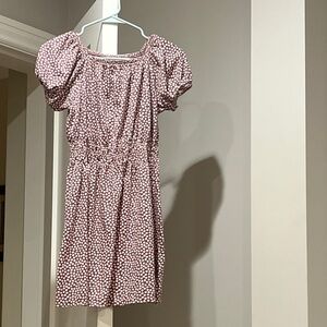 Brown / Pink floral print - Gap Dress